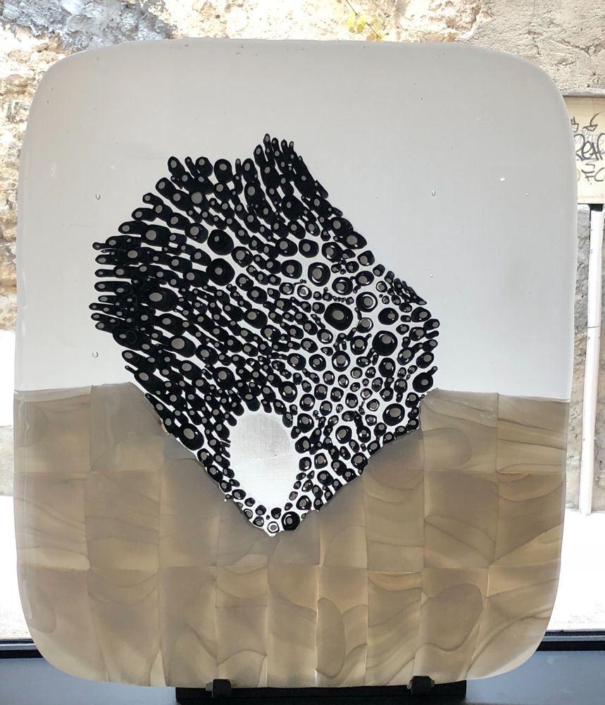 Pièces uniques - TABLEAU DE VERRE - LISE GONTHIER