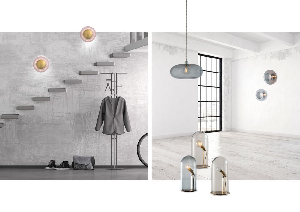 Plafonniers - Horizon ceiling/wall lamp - EBB & FLOW