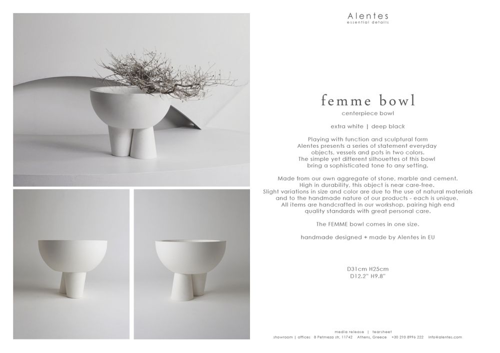 Objets design - Pot de fleurs FEMME - ALENTES