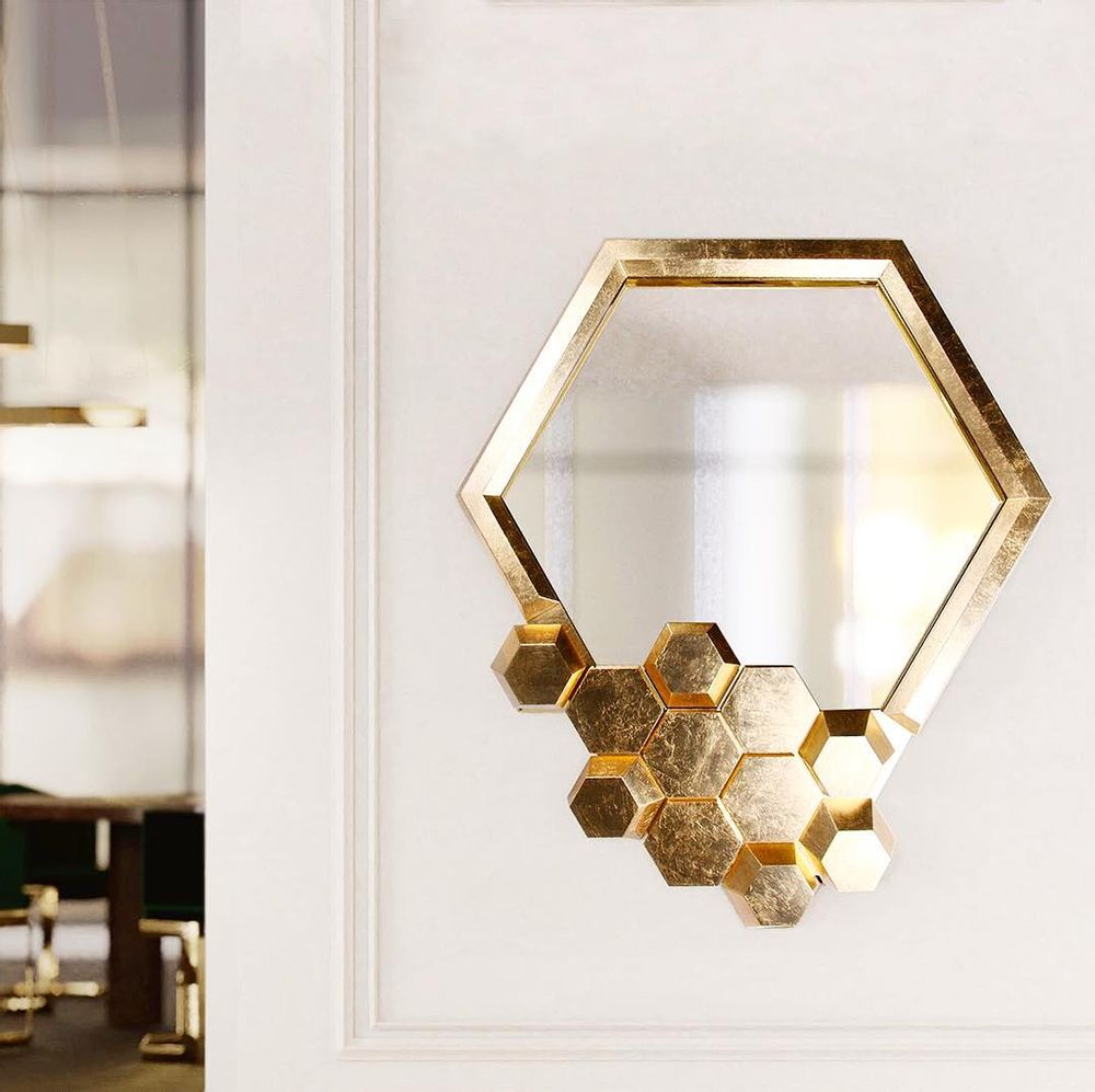 Mirrors - HONEYCOMB MIRROR - ROYAL STRANGER