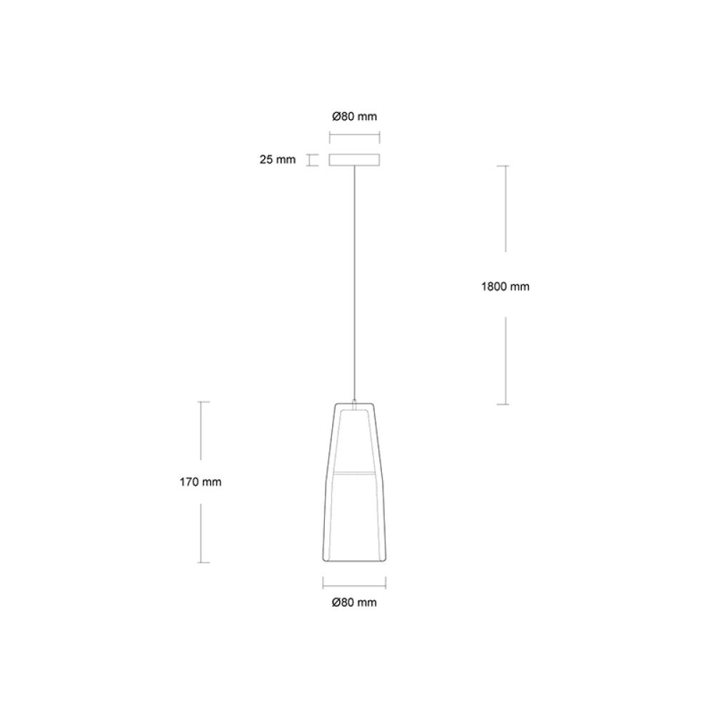 Hanging lights - PHARI Pendant Lamp - URBI ET ORBI