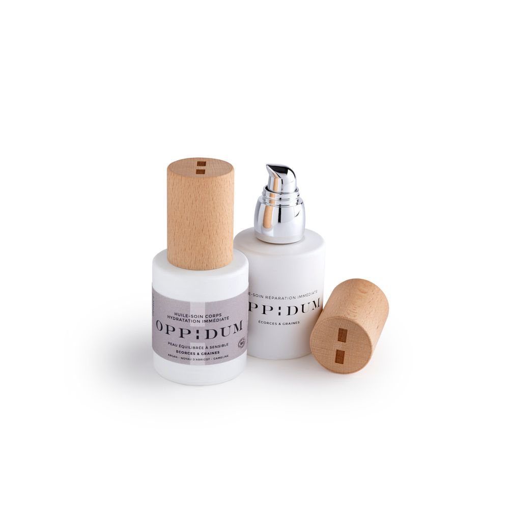 Cosmétiques - HUILE-SOIN ÉCORCES & GRAINES - OPPIDUM - COSMETIQUE NATURELLE