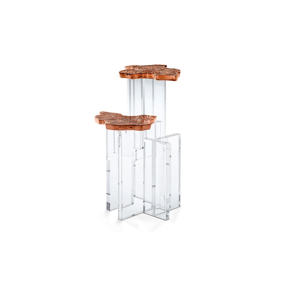 Dining Tables - Monet Copper Side Table - COVET HOUSE