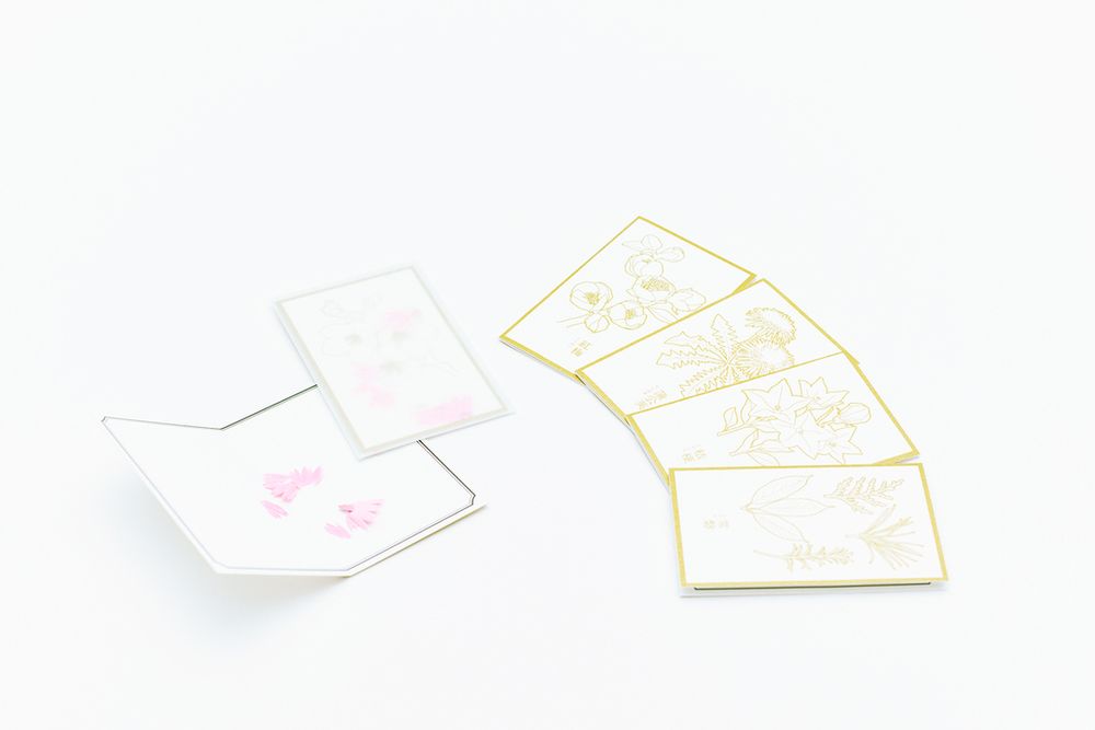 Gifts - Flower Pencils HANA Greeting cards ( set of 5) - TRINUS