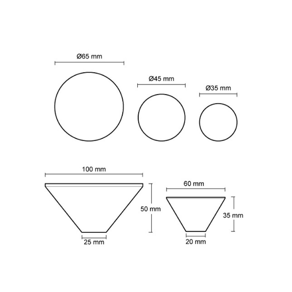 Other wall decoration - Concrete knob-hanger DEMENICO - URBI ET ORBI