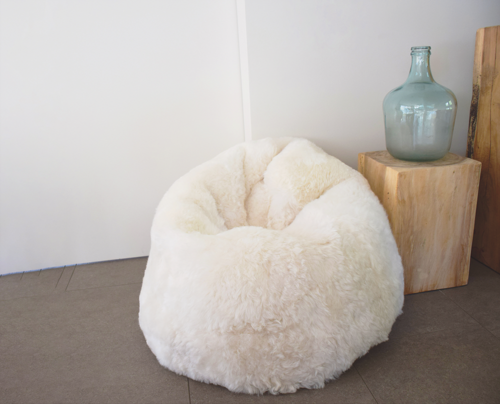 Objets de décoration - Pouf de Mouton - SKIN.LAND
