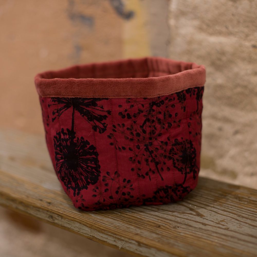 Homewear - FABRIC BASKET : EVERYTHING HAS A PLACE - ROSHANARA PARIS