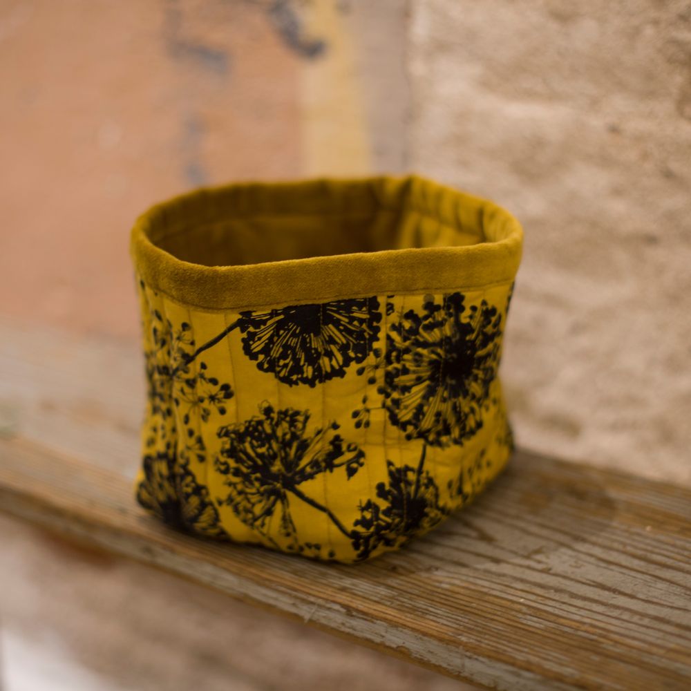 Homewear - FABRIC BASKET : EVERYTHING HAS A PLACE - ROSHANARA PARIS