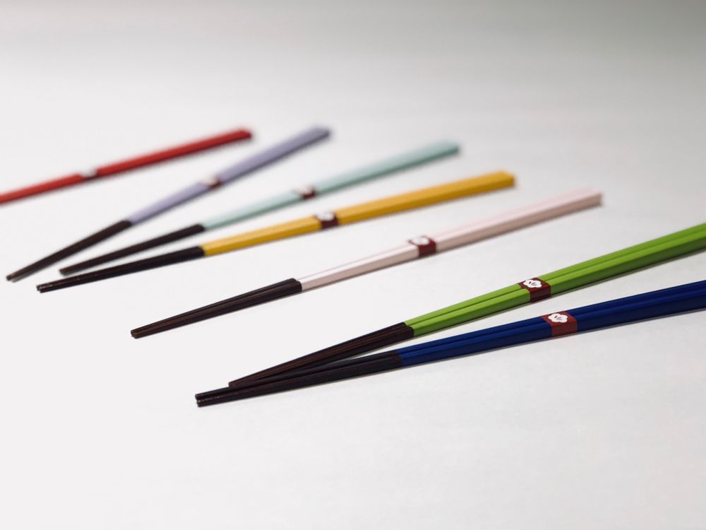 Gifts - Beautiful Bamboo chopsticks in 20 colours - KURABI