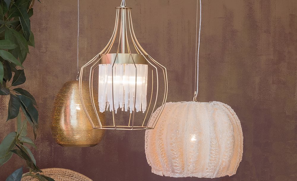 Suspensions - Zenza ambiance lighting- home textile - furniture - kitchenware - candle lights - jewelry - accessories - ZENZA