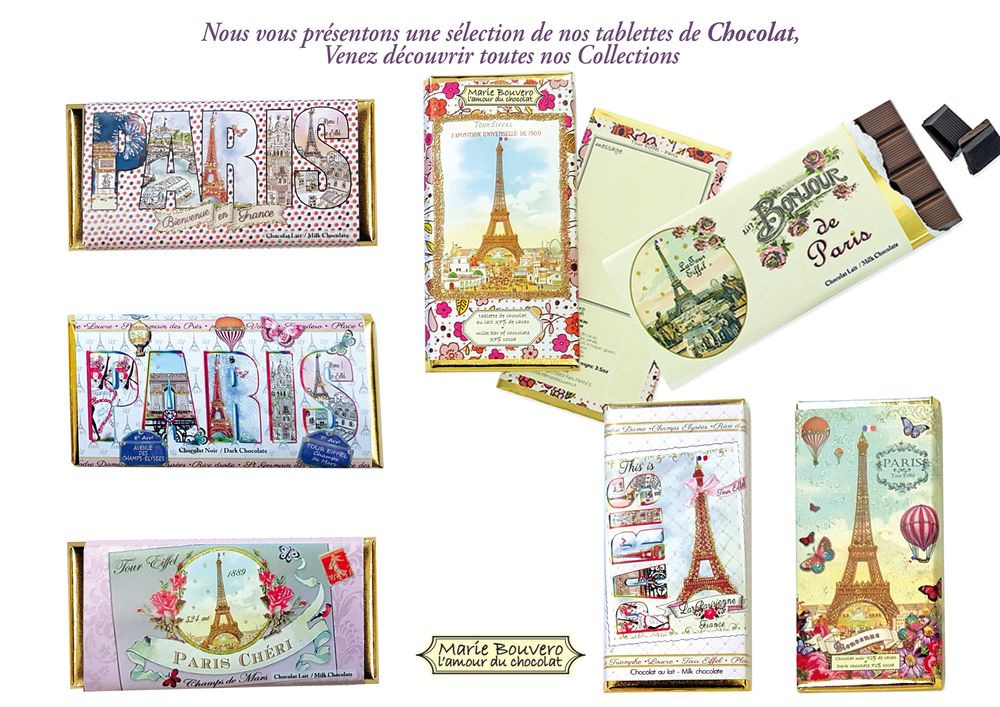 Chocolate - CHOCOLATE POSTCARD - FIRMA DIFF. MARIE BOUVERO