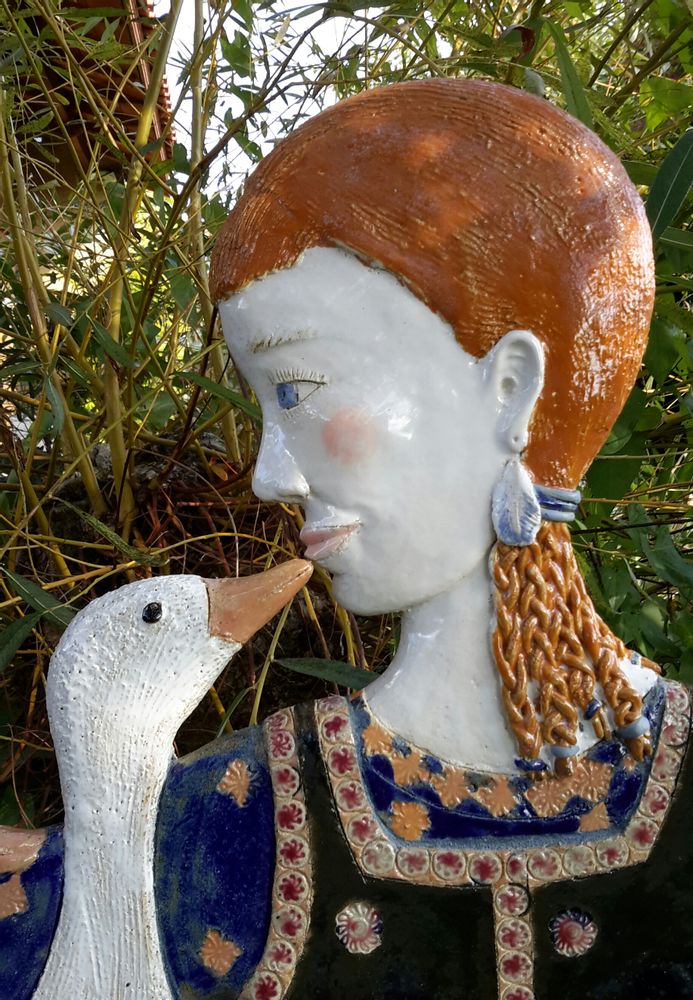 Ceramic - Bench "The kiss" - COUPEY AGNÈS