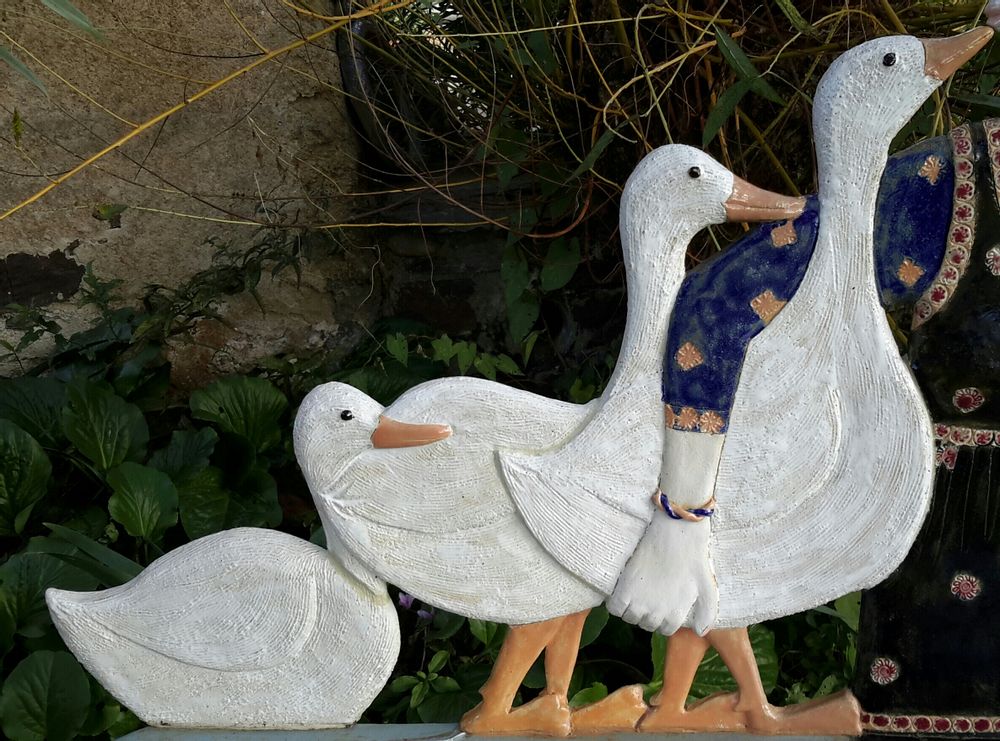 Ceramic - Bench "The kiss" - COUPEY AGNÈS