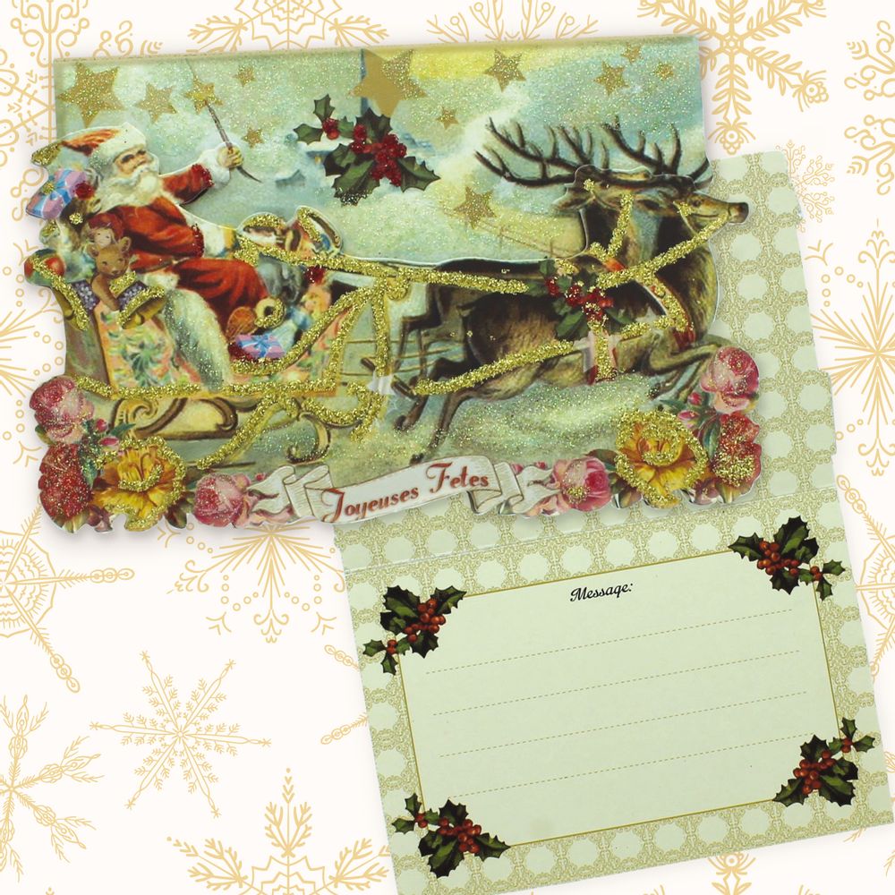 Chocolate - EMBOSSED CARD MESSAGE 9 CHOCOLATES - FIRMA DIFF. MARIE BOUVERO