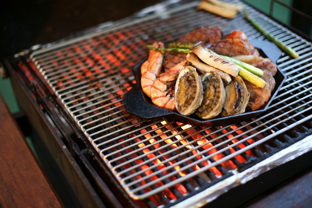 Objets design - Grill Pan poele  [Pre-Seasoned Cast Iron]  - MOMMY'S POT