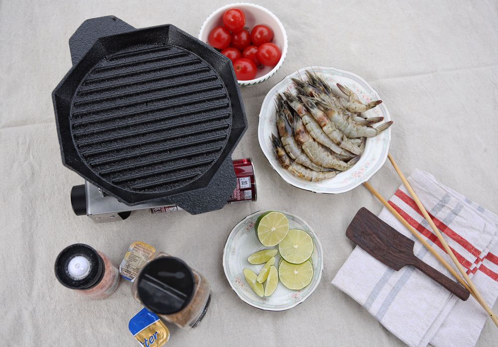 Objets design - Grill Pan poele  [Pre-Seasoned Cast Iron]  - MOMMY'S POT