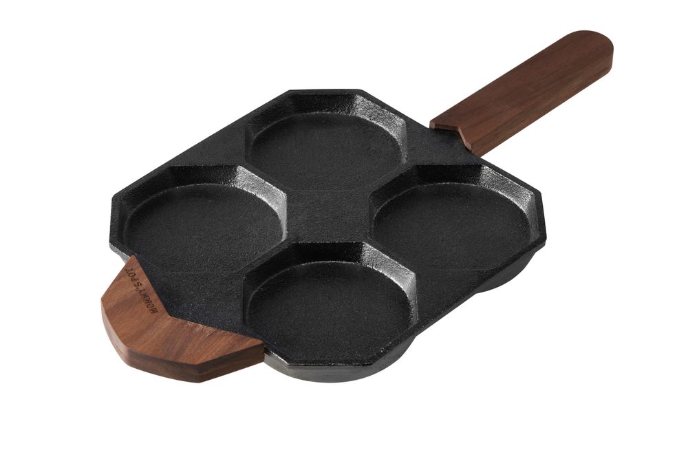 Objets design - Egg Pan Poêle  [Pre-Seasoned Cast Iron]  - MOMMY'S POT