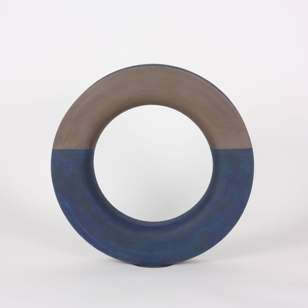 Decorative objects - Blue Ring sculpture - ATELIERNOVO