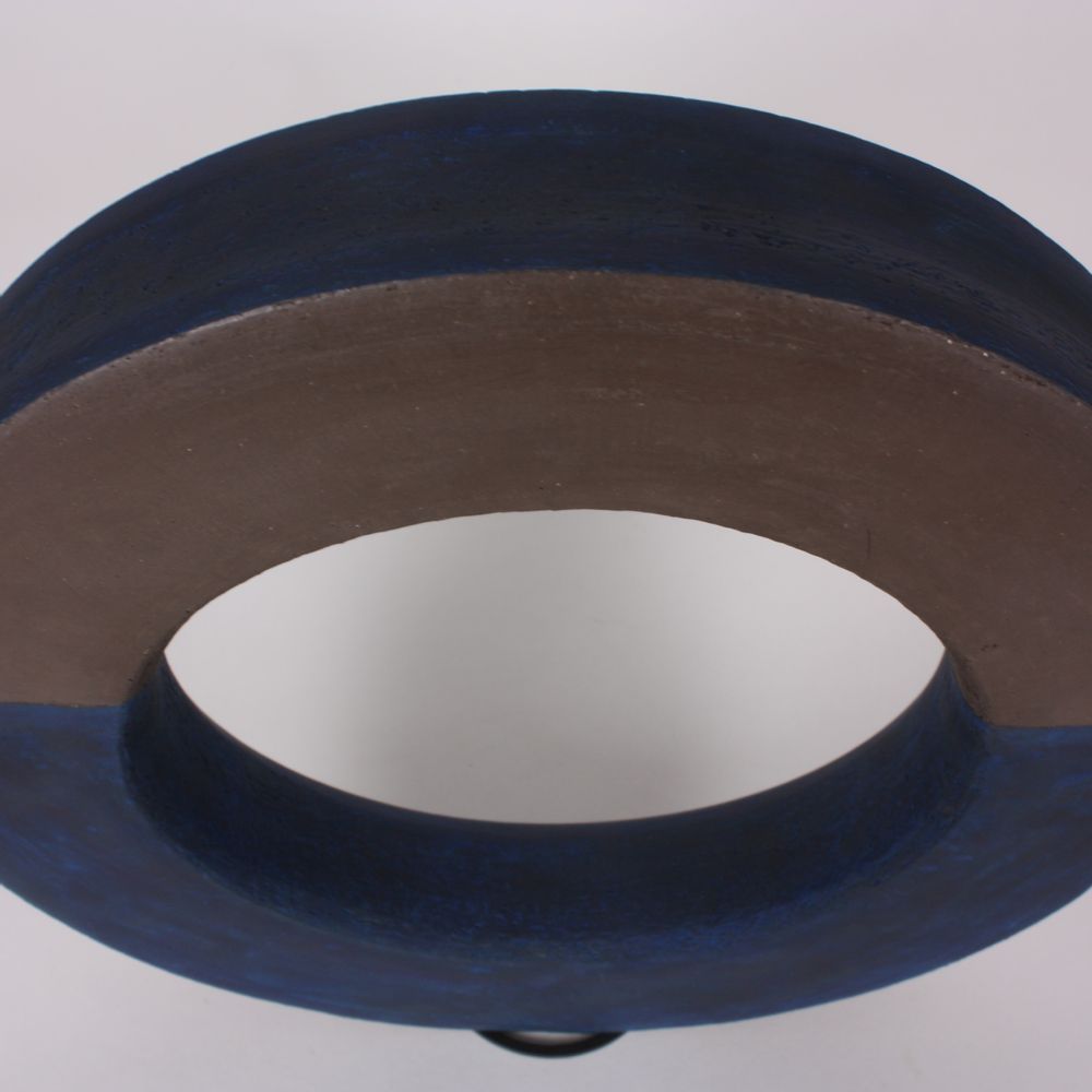 Decorative objects - Blue Ring sculpture - ATELIERNOVO