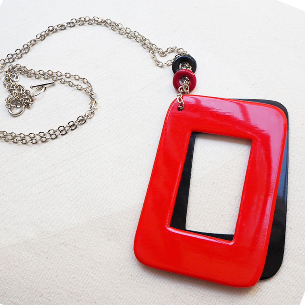 Jewelry - Pop Necklace Eden Duo - BUTTONS PARADISE