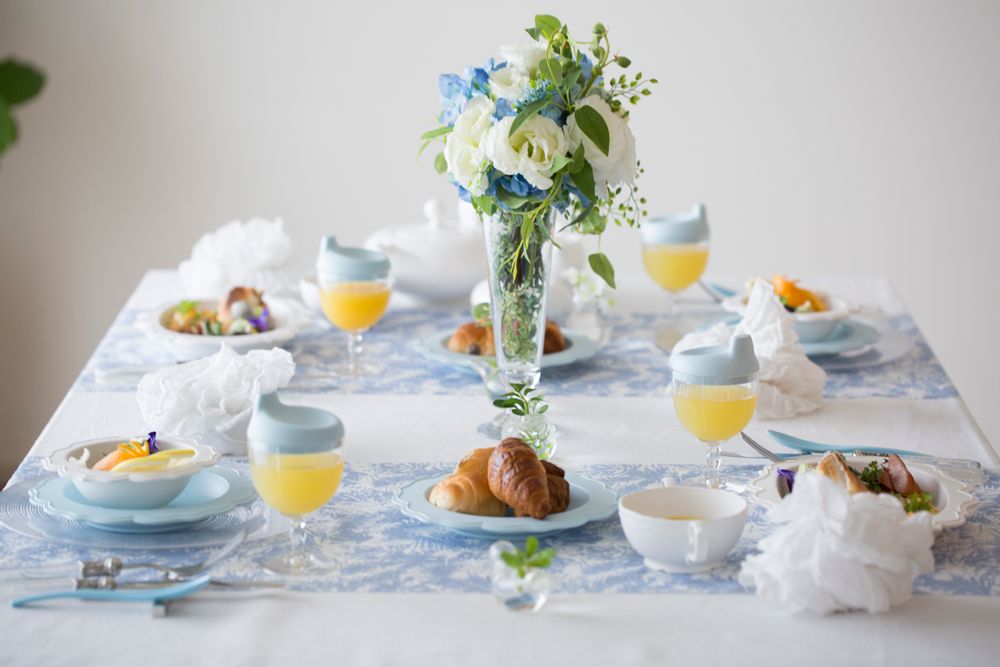 Repas pour enfant - REALE Ensemble de vaisselle pour enfant (5 plats) /plastique de bambou japonais biologique | respectueux de l'environnement | sans BPA - REALE