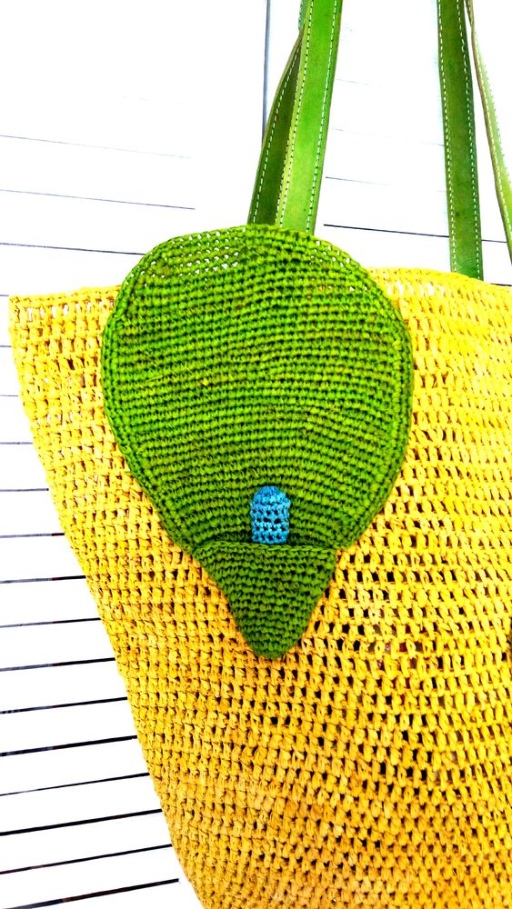 Sacs et cabas - Sac ''Arum'' en Raphia - KOA-NATURE