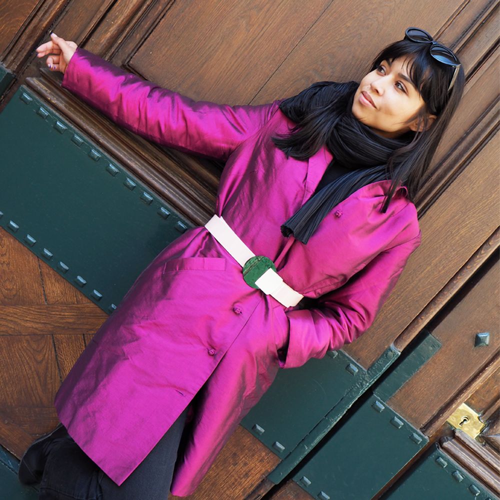 Leather goods - Belt Jewel Pink - BUTTONS PARADISE