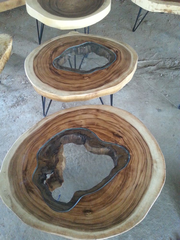 Tables basses - TBG Table basse collection bois acacia - DCAA