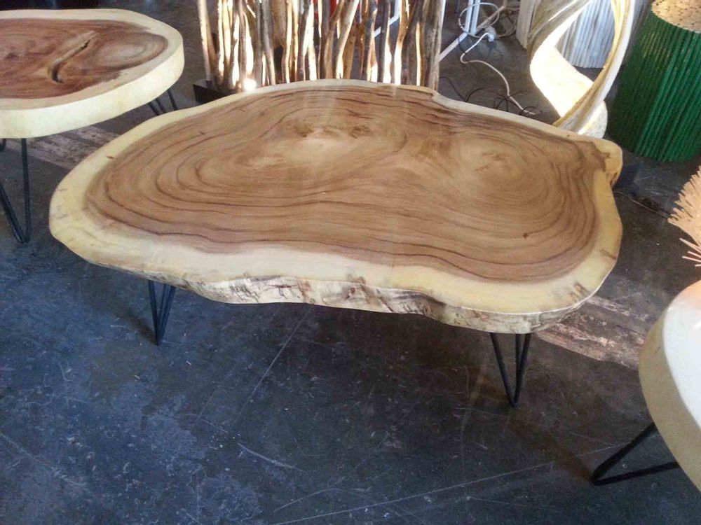 Tables basses - TBG Table basse collection bois acacia - DCAA