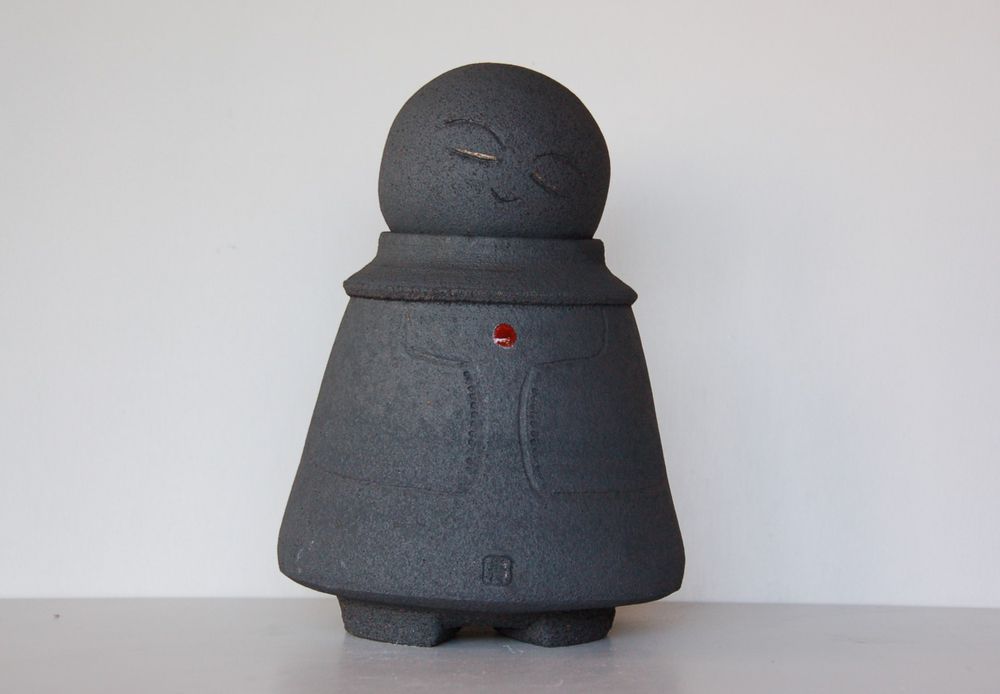 Céramique - Bouddha-Jizô. - BLEU TERRE