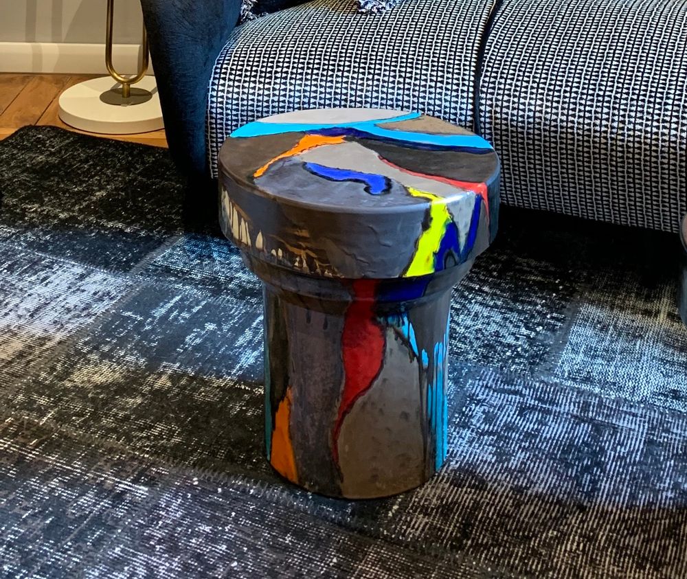 Dining Tables - Ceramic Occasional Table/Stool - KALARARA