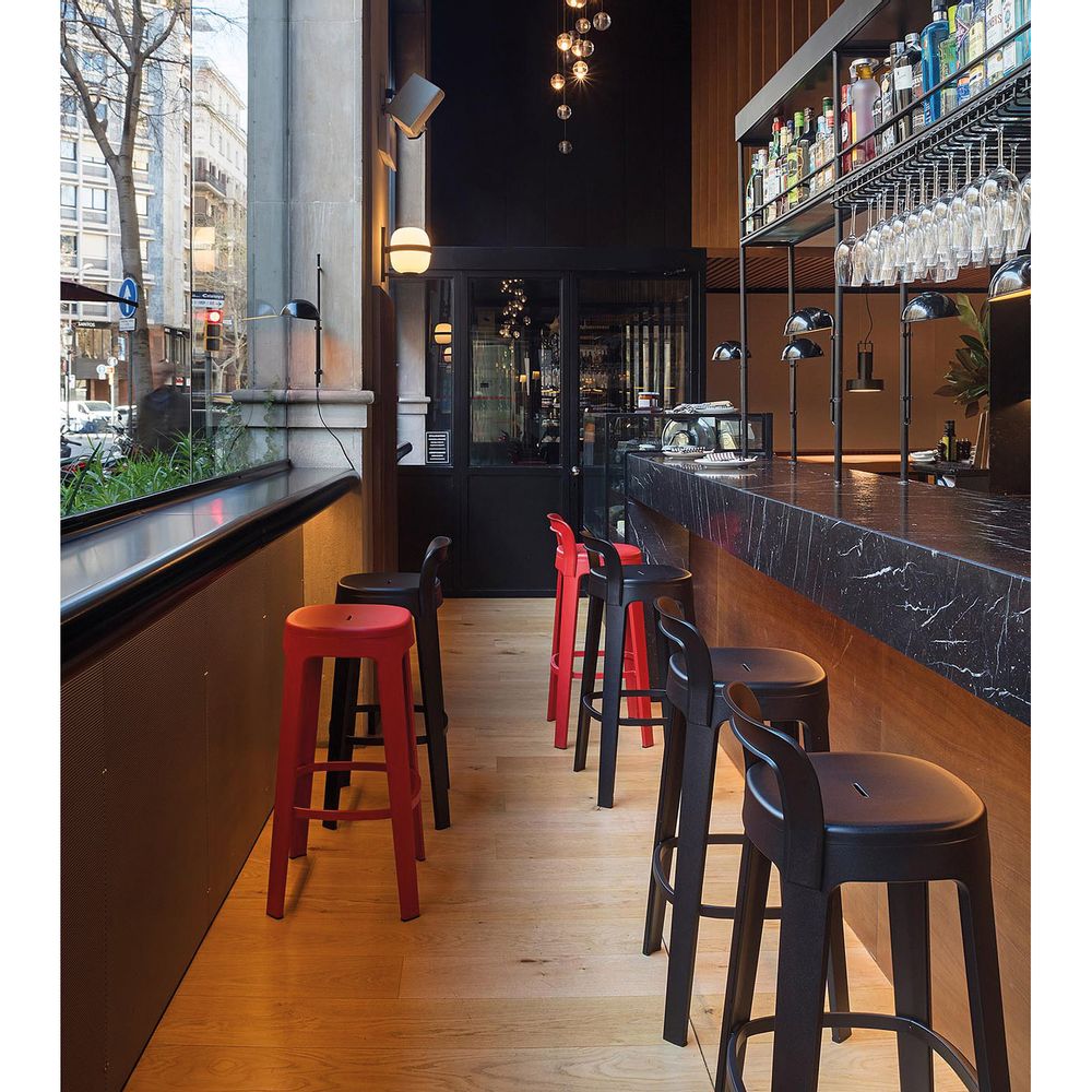 Office seating - Ombra stools - RS BARCELONA