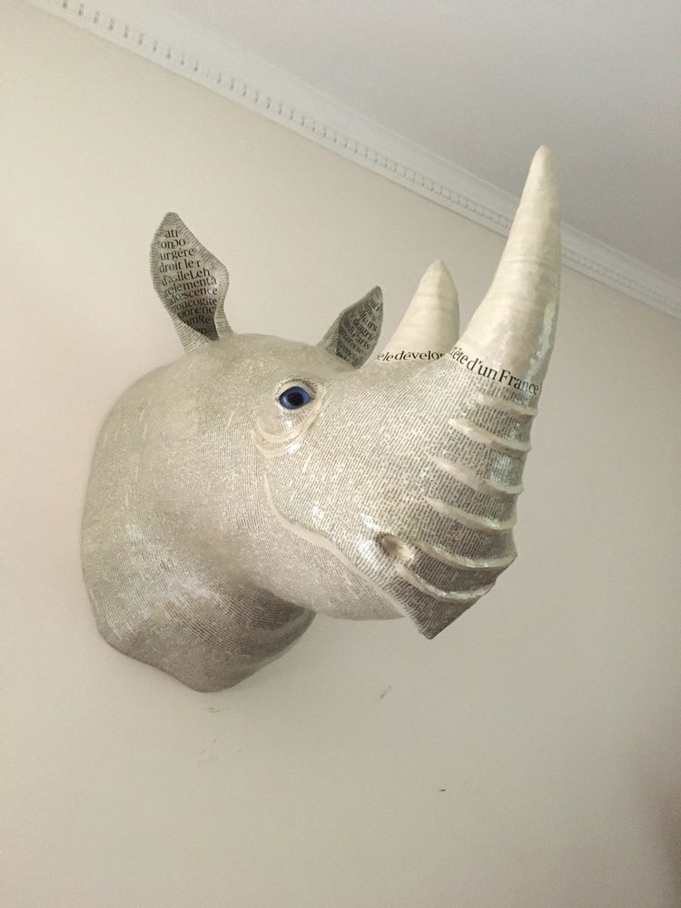 Other wall decoration - White Rhino Trophy - ATELIERNOVO