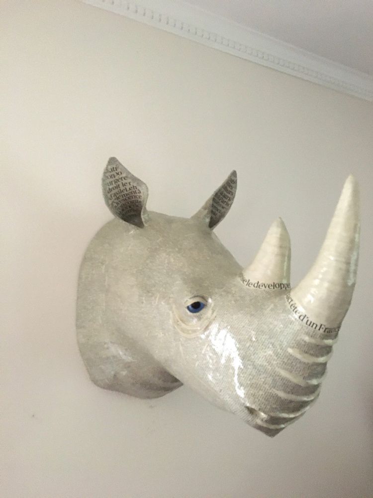 Other wall decoration - White Rhino Trophy - ATELIERNOVO