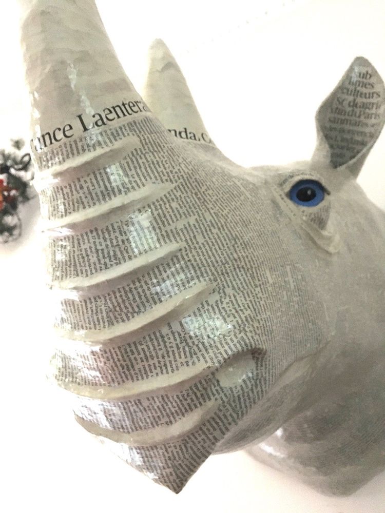 Other wall decoration - White Rhino Trophy - ATELIERNOVO