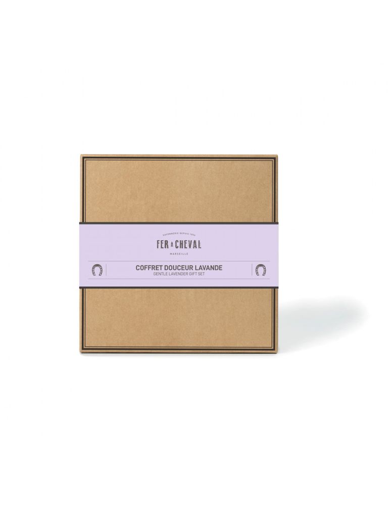 Soaps - Fer à Cheval Gentle Lavender Gift Set - SAVONNERIE FER A CHEVAL