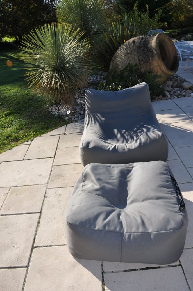Outdoor decorative accessories - RELAX CUSHION AND EXTENSION BENGALI. - TOILES & VOILES