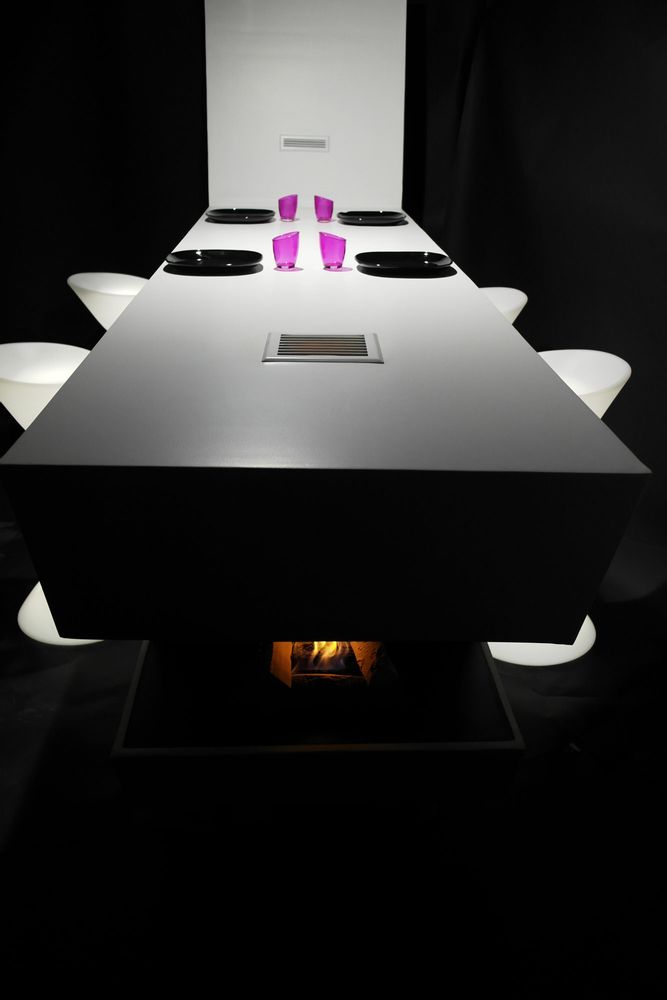 Design objects - Warmpath standing table - LES BELLES CREATIONS