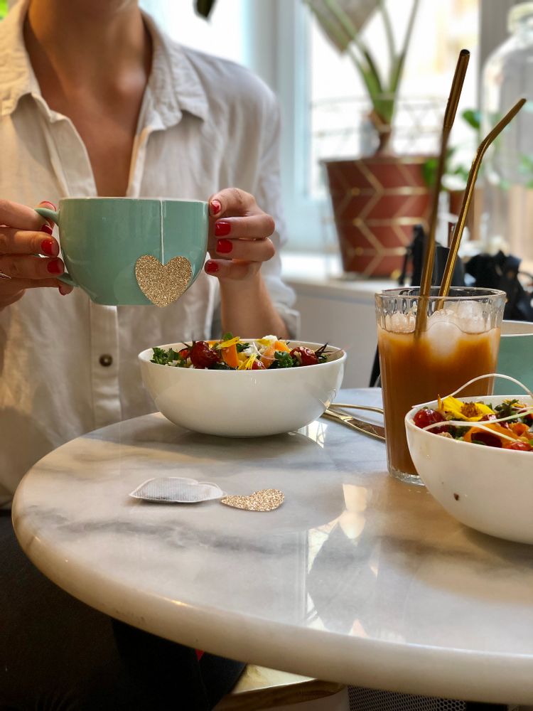Café et thé - Sachet de thé forme coeur - TEA HERITAGE
