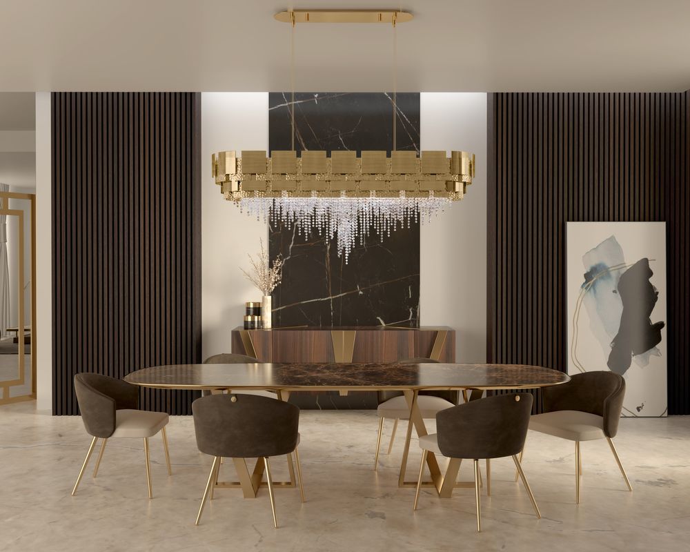 Chambres d'hôtels - Suspension Mondrian - CASTRO LIGHTING