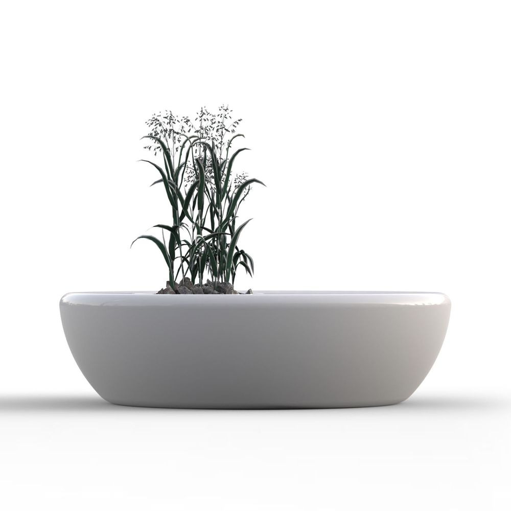 Bancs - Cazi Banc Pot de fleurs - INOMO