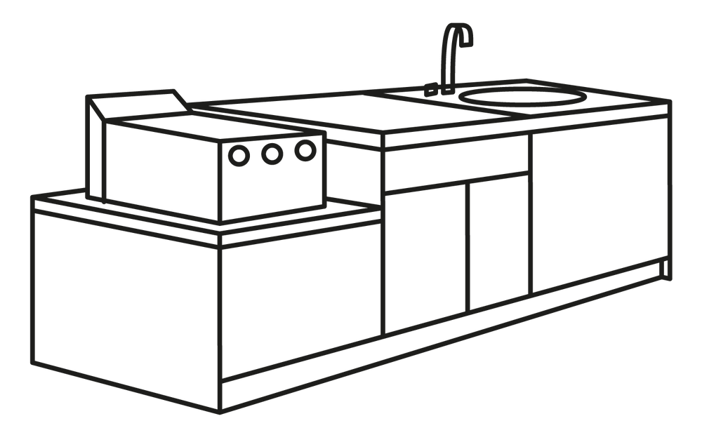 Piscines extérieures - CUISINE D'ETE - CUISINE D'ETE