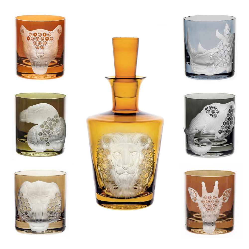 Verre d'art - Collection AFRICAN SAFARI - ARTEL