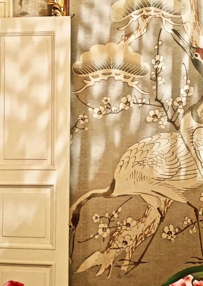 Fabrics - Grus Grus wallpaper serie - ARJUMAND’S WORLD