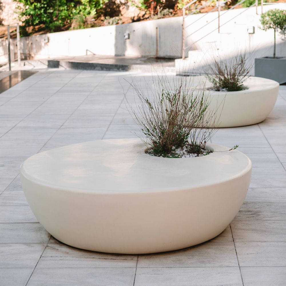 Bancs - Cazi Banc Pot de fleurs - INOMO