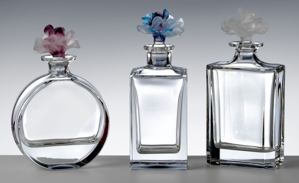 Carafes - CARAFES AVEC DECOR PATE DE VERRE - CRISTAL DE PARIS