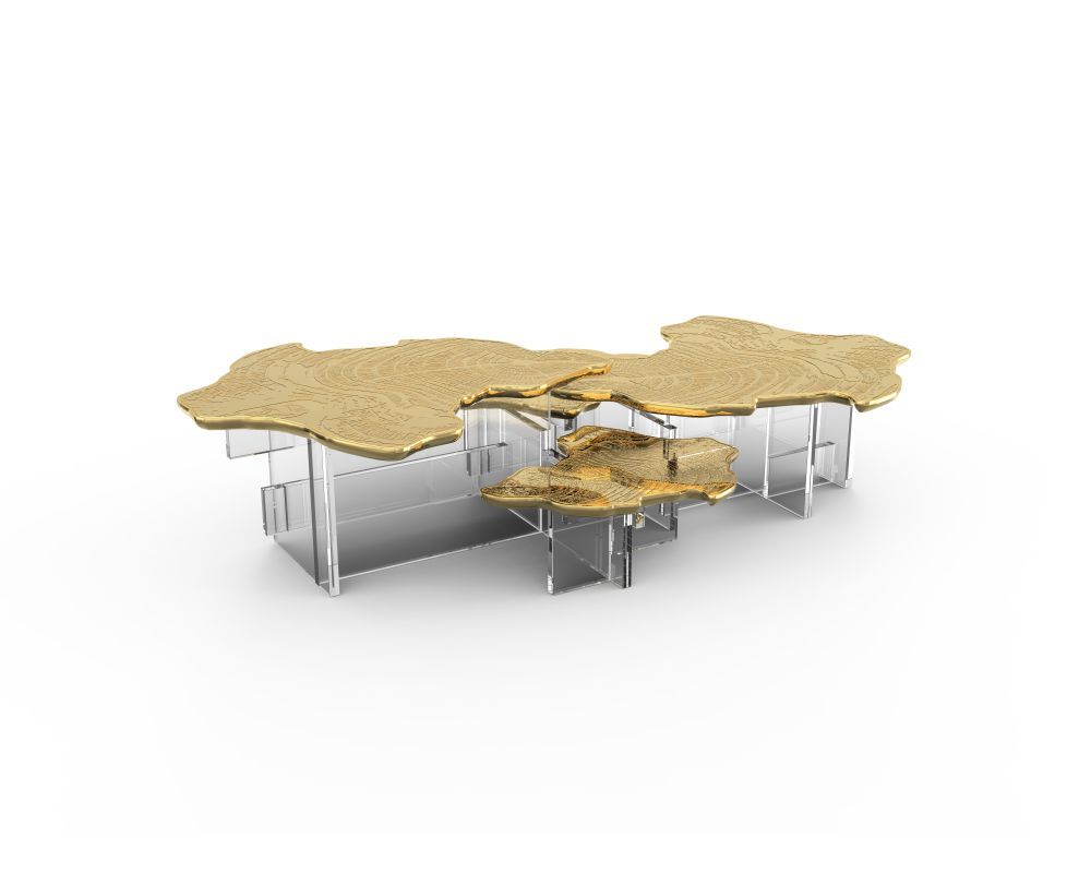 Coffee tables - MONET GOLD Center Table - BOCA DO LOBO