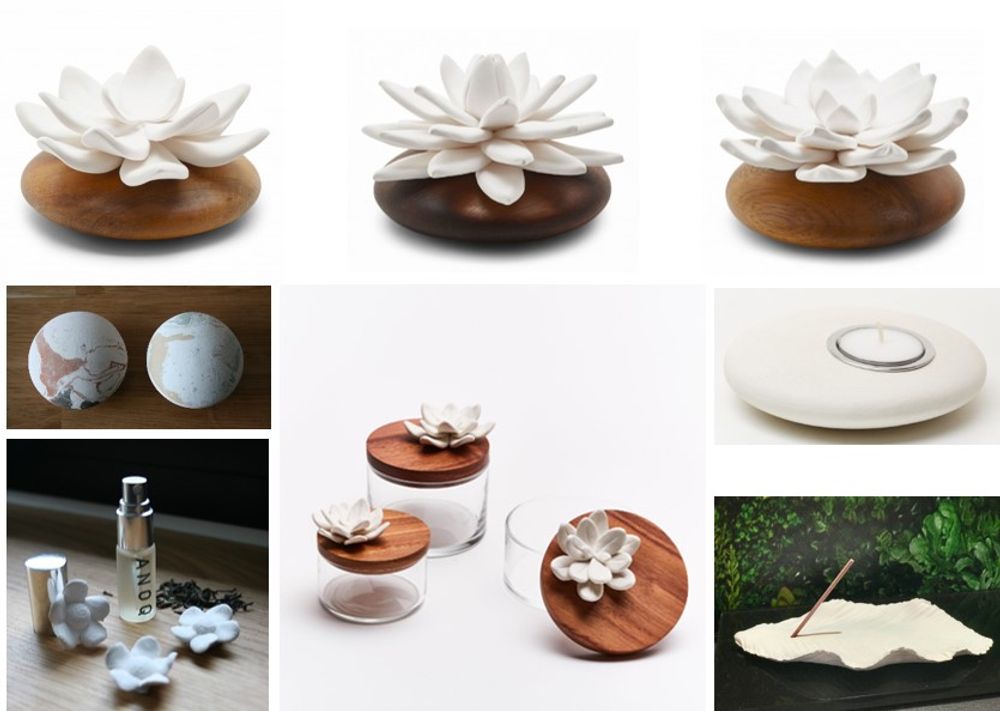 Accessoires à fixer - Diffuseur aromatique naturel Collection ANOQ Zen - ANOQ