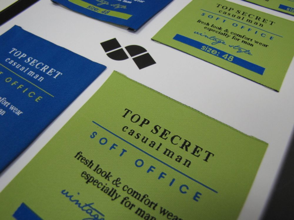 Curtains and window coverings - High Definition Woven Label - SHUN SUM GROUP LTD.