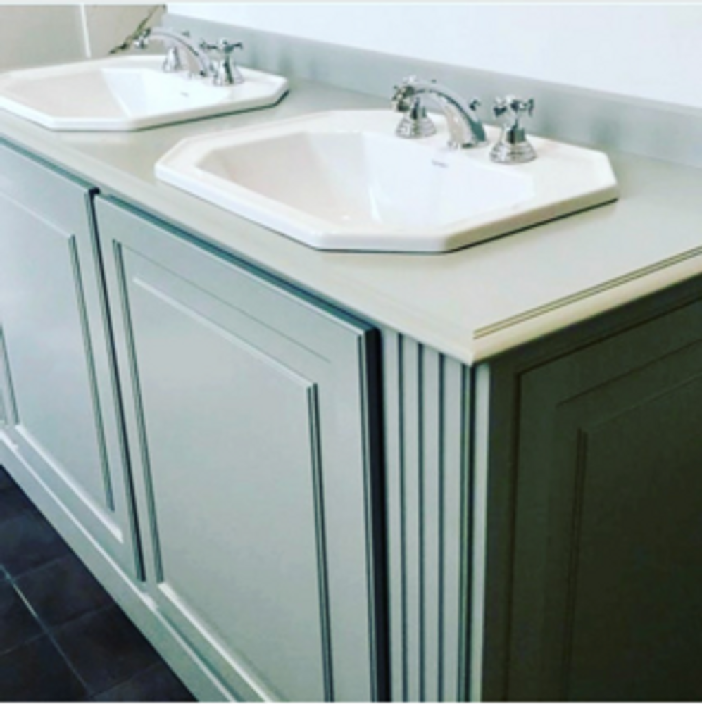 Bathroom equipment - Oscar Wooden Bathroom Furniture - ATELIERS MONTESPAN